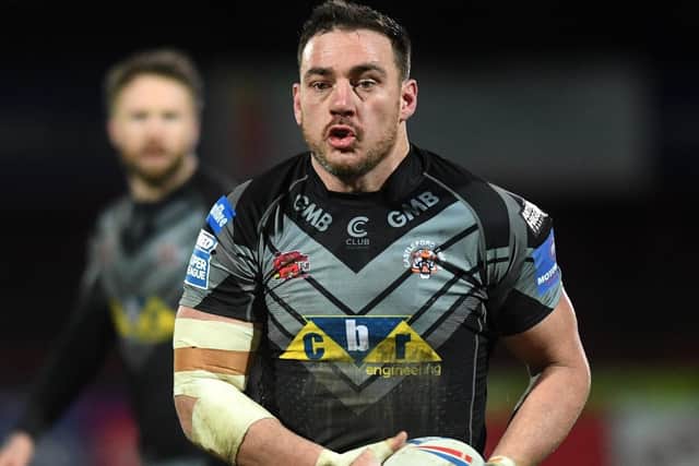 Castleford Tigers veteran forward Grant Millington. Picture: Jonathan Gawthorpe.