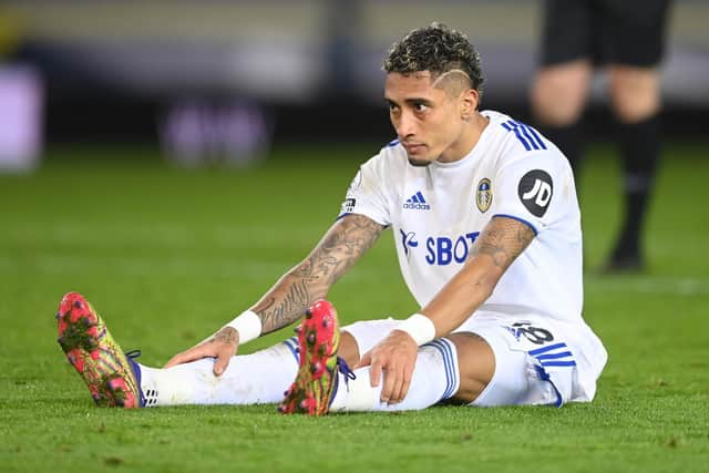 NEW FACE - Raphinha has shown promise and quality in his early displays for Leeds United since signing on deadline day. Pic: Getty