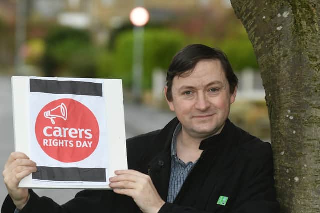 Dave Gregson is backing Carers Rights Day.