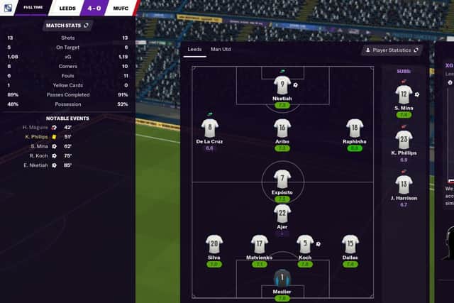 DERBY WIN - Football Manager 2021 allows Leeds United fans to take as much or as little control of the managerial role at their club as they please