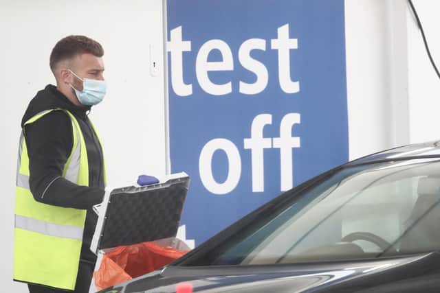 A Covid-19 testing site in Leeds (Photo: Danny Lawson/PA Wire)