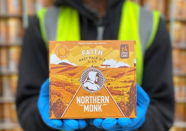 Leeds brewery Northern Monk has given away 5,000 cans of its flagship beer, Faith, to frontline workers tackling the Covid crisis.