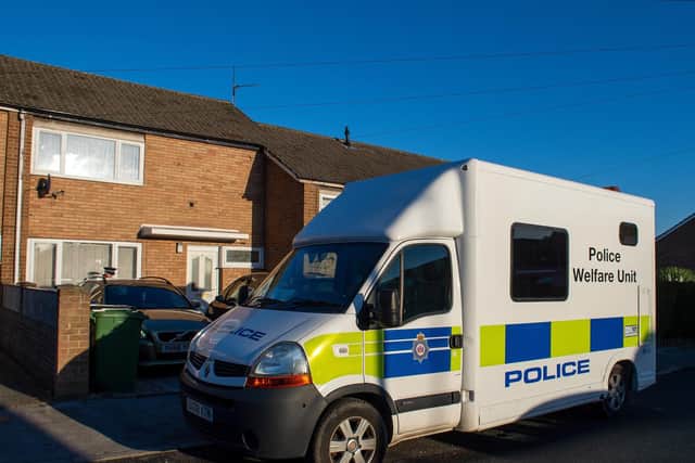 Police were called to the home on Stanks Drive on Wednesday