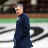 BALANCE: Required by Everton says boss Carlo Ancelotti, above. Photo by Daniel Leal Olivas - Pool/Getty Images.