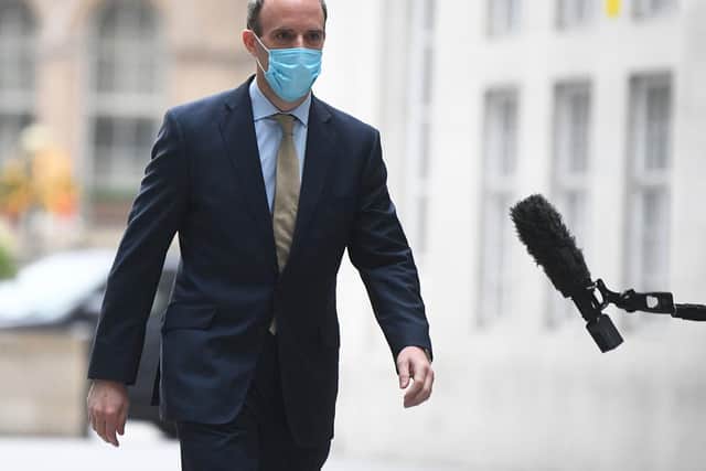 Dominic Raab. PIC: PA
