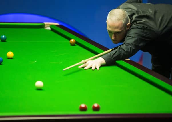 Heading home: David Grace is out of the UK Championship.
Picture: Danny Lawson/PA Wire