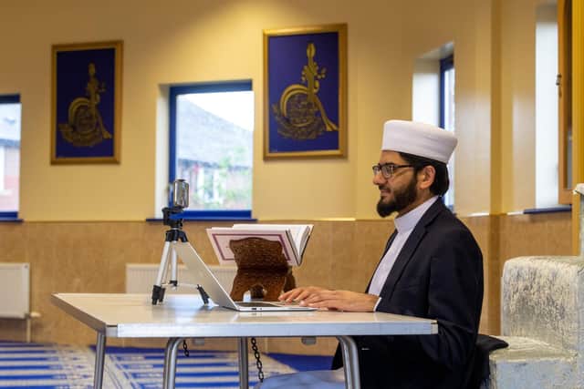 Imam Asim and his congregation members have experienced anti-Muslim online abuse during the Covid pandemic