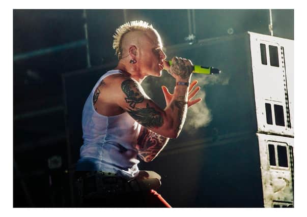 Keith Flint of The Prodigy by Tom Martin, from the PrintsForMusic sale. Picture: Tom Martin/PrintsForMusic.com