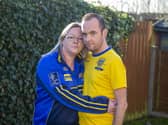 Steven Harrison pictured with wife Donna.

Photo: Tony Johnson