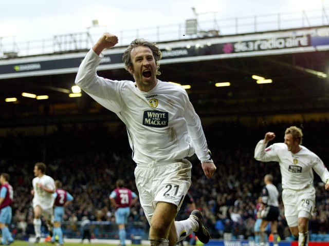 Enjoy these photo memories from Leeds United's 2-1 win against West Ham United at Elland Road in February 2005. PIC: Getty