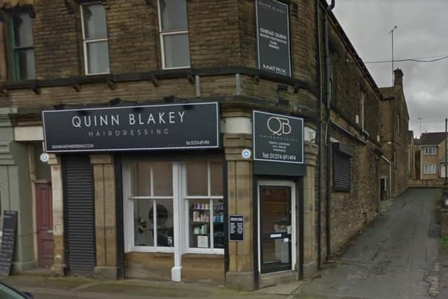 Quinn Blakey hair salon is now open, legally (photo: Google)