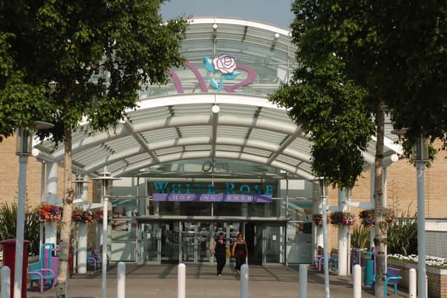Opening times have been extended at the White Rose Shopping Centre