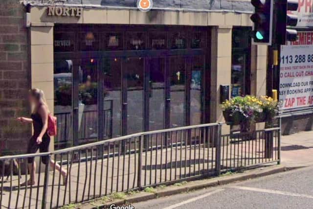 Further North bar, on Harrogate Road