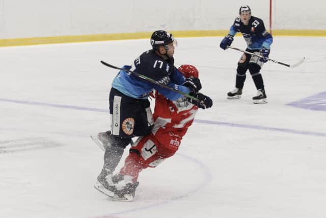 Sam Zajac says the case for opening rinks for 'elite athletes' will only have been helped by the recent Streaming Series involving Sheffield Steeldogs, above. Picture courtesy of Cerys Molloy.