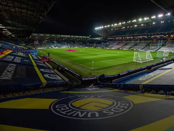 FILLING UP? Leeds United expect to be able to allow 2,000 fans back into Elland Road when Leeds comes out of Tier 3 and the hope is that the capacity will increase as the Covid-19 situation improves. Pic: Bruce Rollinson