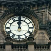 Leeds Town Hall clock pictured in March 2009. PIC: Jonathan Gawthorpe