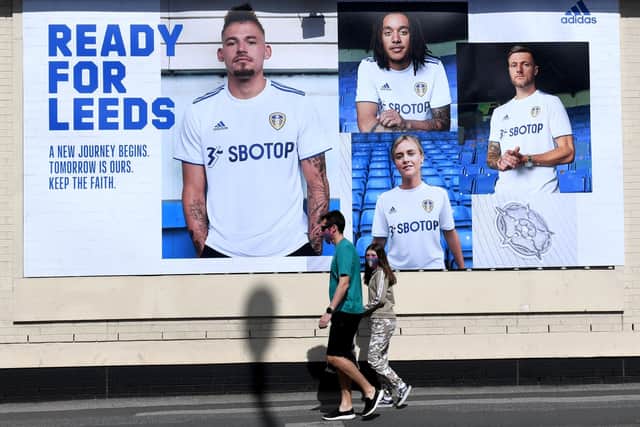 Leeds United Women’s player Olivia Smart took part in the Adidas promotional campaign for the 2020/21 kit. Picture: Simon Hulme.