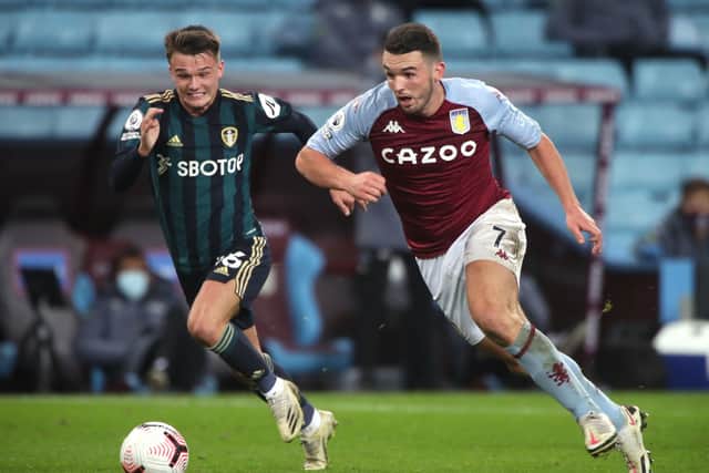 Leeds United's Jamie Shackleton left, and Leeds United Women's player Olivia Smart both have the same hometown of Kippax. Picture: Nick Potts/PA Wire.