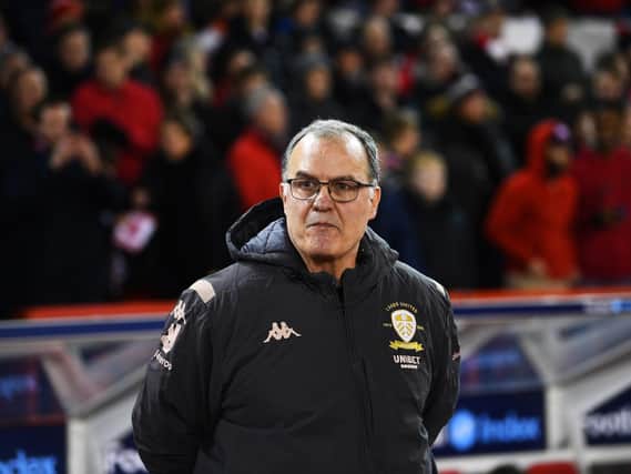 DESERVED PLACE - Marcelo Bielsa's values and his achievement at Leeds United makes his place on the Best FIFA Men's Coach shortlist 'more than deserved' according to one of the selection panel. Pic: Bruce Rollinson