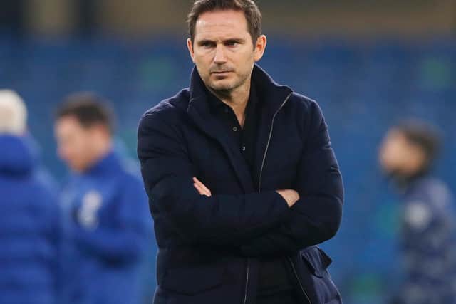 'BIG TEST': Against Leeds United's attack admits Chelsea boss Frank Lampard. Photo by Matthew Child via Getty Images.