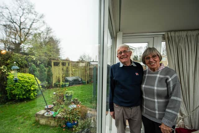 The Leeds couple whose house is in Tier 2 but garden is in Tier 3