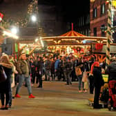 The Leeds German Christmas Market.