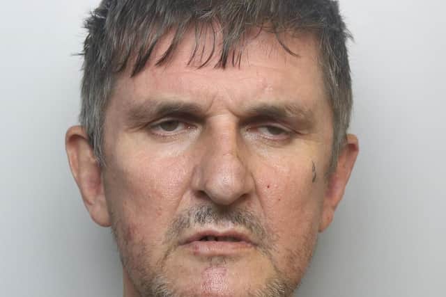 Burglar William Field was jailed for three years and ten months