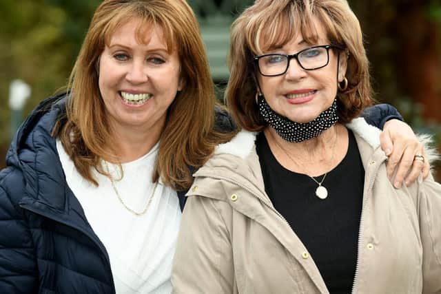 Sylvia and daughter Julie O'Brien (photo: Gary Longbottom)