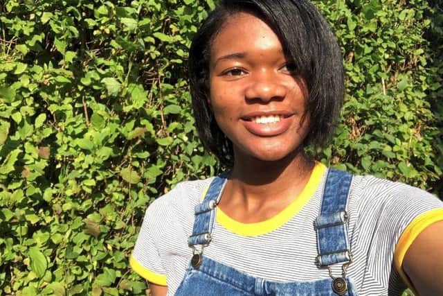 Project leader Tamirah Bass-Grant, 18, was inspired by her own experiences as a young black woman growing up in Leeds