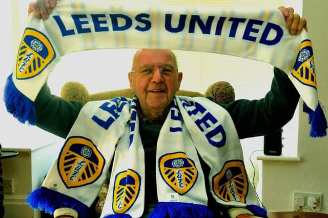 Jack Hannan pictured ahead of Leeds United's centenary match v Birmingham City in October 2019