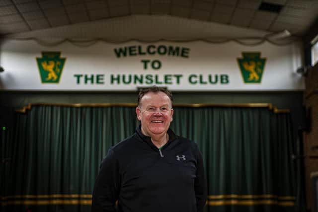 Dennis Robbins, chief exceutive of The Hunslet Club

Picture: Tony Johnson