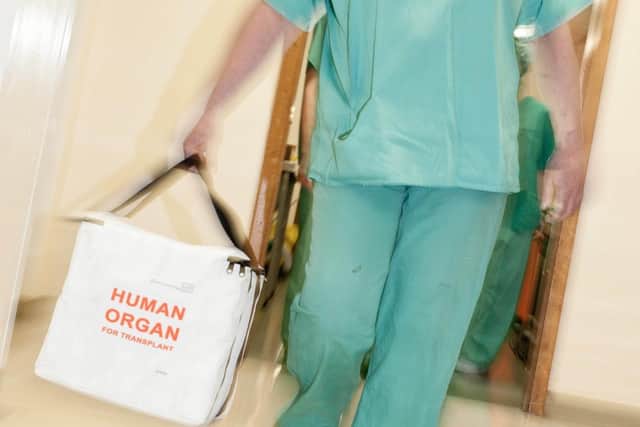 Organ transplant operations are carried out within hours.
