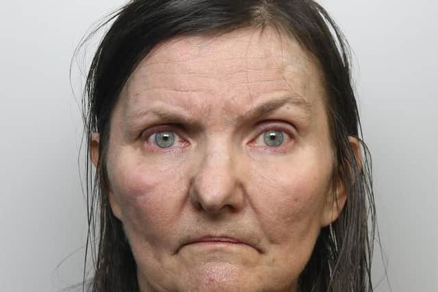 Arsonist Linda Eckley was jailed for 28 months for setting fire to her council flat in an attempt to get a new home.