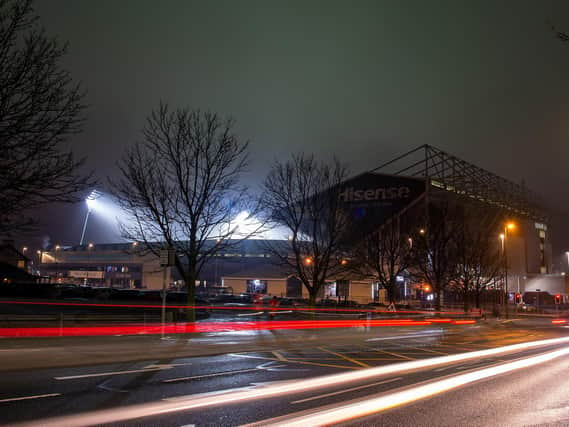 NEW LIGHTS - Leeds United's set-piece issue was under the spotlight at Elland Road when West Ham visited on Friday night. Pic: Bruce Rollinson