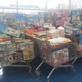 Reese Fletcher spent £3,400 on toys for children for Christmas (photo: Reese Fletcher)