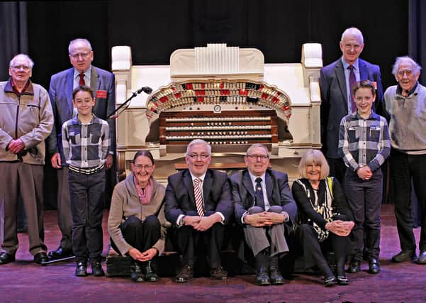 GROUP: Members of the Northern Theatre Organ Trust, including publicity officer Stuart Clark, back row, far right. Picture: Colin Ransome.