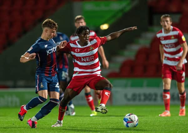 BRIGHT FUTURE: Doncaster Rovers' loan star Taylor Richards.  Picture: Bruce Rollinson