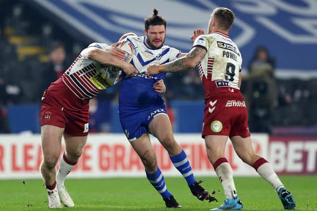 Yorkshire's James Bentley in action for St Helens in this year's Grand Final against Wigan Warriors - a contest that epitomised the best of rugby league. Picture: George Wood/Getty Images.