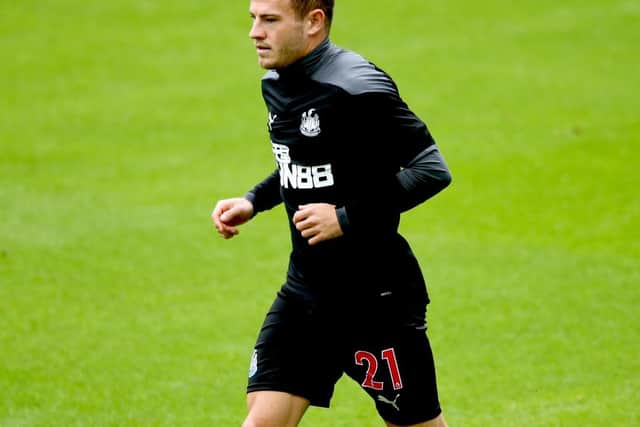 Newcastle United winger Ryan Fraser. Pic: PA