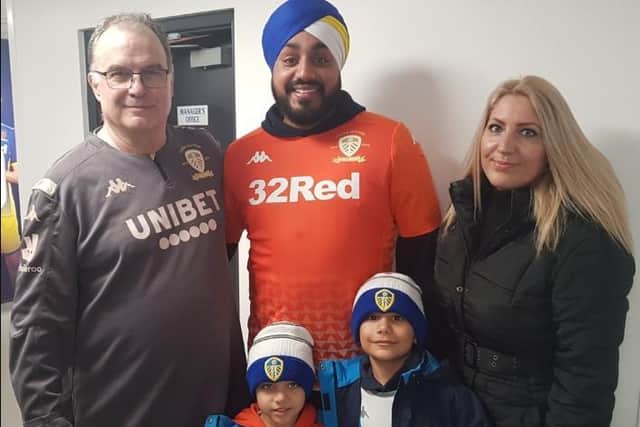 Leeds United supporters rally to donate more than £500 of shop vouchers to children and vulnerable 
cc Punjabi Whites