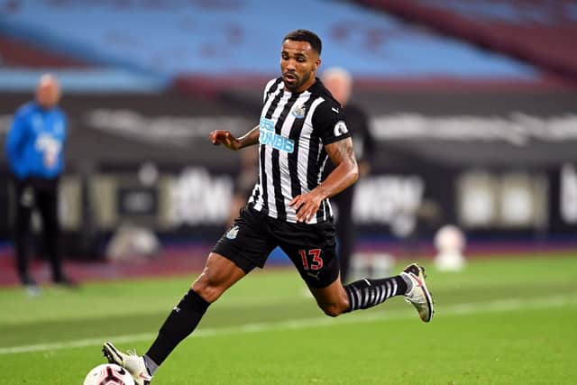 MAIN DANGER: Newcastle United striker Callum Wilson. Photo by Michael Regan/PA Wire.