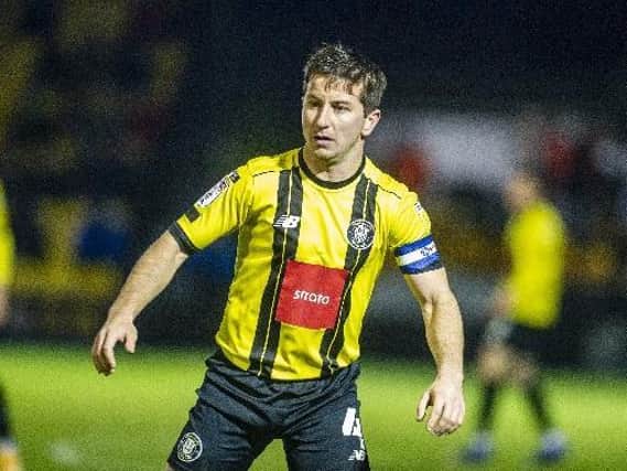 Harrogate Town captain Josh Falkingham. Picture: Tony Johnson.