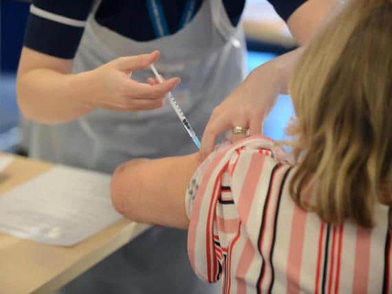 Nearly 3,000 injections are expected to have been done in just two days.