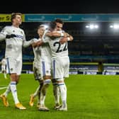 WHAT A RESPONSE: Leeds United bounced back to winning ways in style with a 5-2 hammering of Newcastle United with Jack Harrison, right, netting the goal of the game. Picture by Tony Johnson.