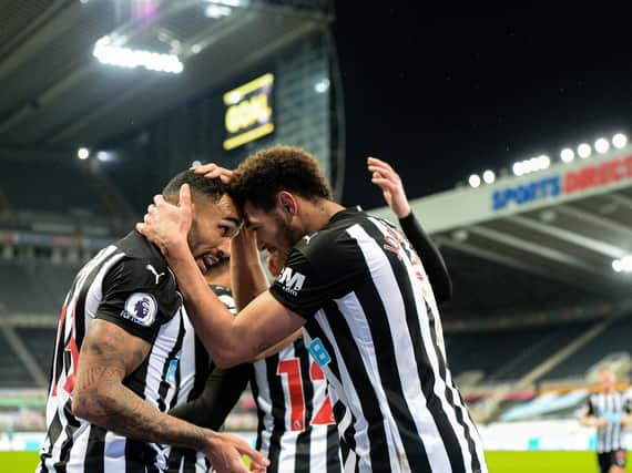 STAR MAN - Callum Wilson has made a real difference for Newcastle United. He's one for Leeds United to watch tonight at Elland Road. Pic: Getty