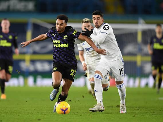 GOOD DAY - It was reassuring for Leeds United fans to not only see Pablo Hernandez back in the side, off the bench, but contributing with two assists in a fine cameo against Newcastle United. Pic: Getty