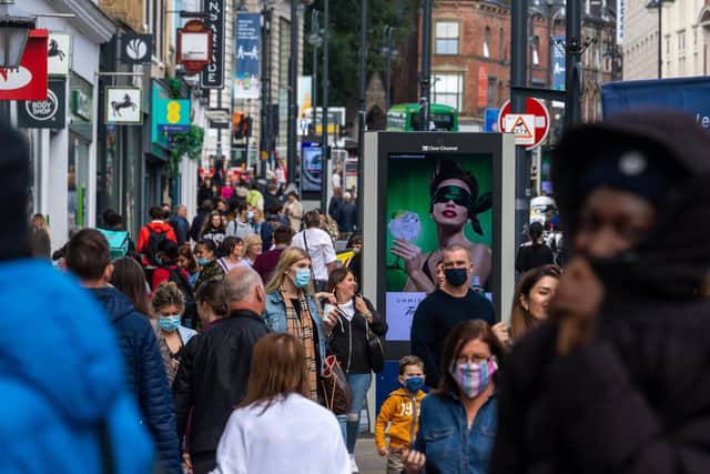 These are the areas with infection rates higher than Leeds