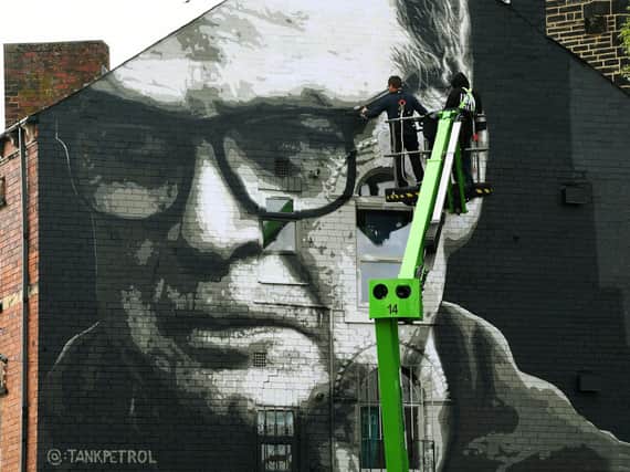 BIELSA CORNER - This mural, painted at Hyde Park Corner in Leeds, will never be forgotten by the Leeds United head coach Marcelo Bielsa.