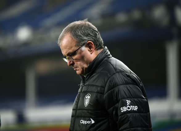 Marcelo Bielsa has been introducing new words to our vocabulary. 
Picture : Jonathan Gawthorpe