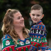 Sophie Hoult with son Riley pictured on December 22 2020.

Photo: James Hardisty